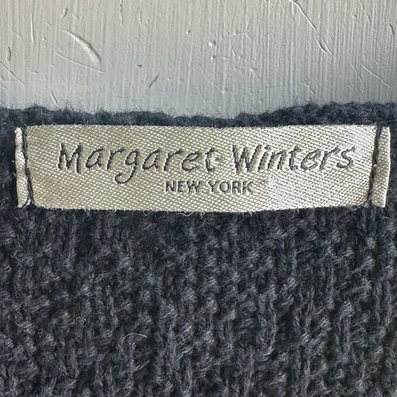 Margaret Winters Colorblock Toggle Vest Art to Wear Lagenlook Style - Picture 7 of 7